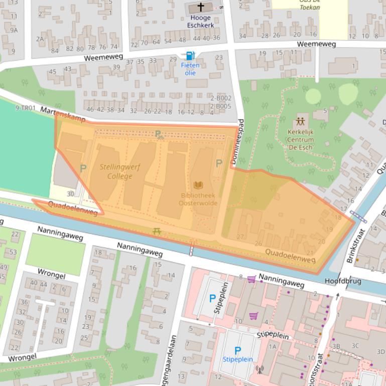 Kaart van postcodegebied 8431LN.