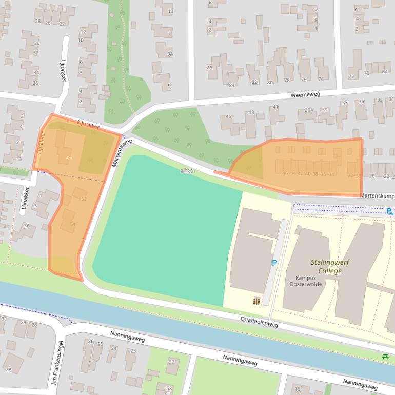 Kaart van postcodegebied 8431LR.