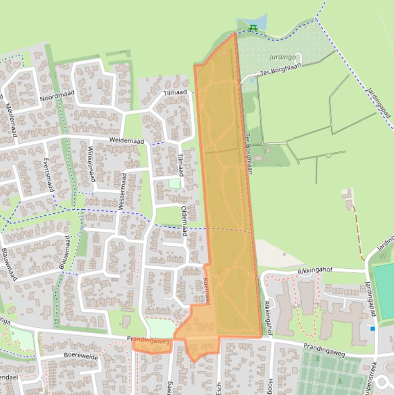 Kaart van postcodegebied 8431MA.