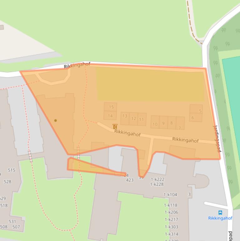 Kaart van postcodegebied 8431MC.