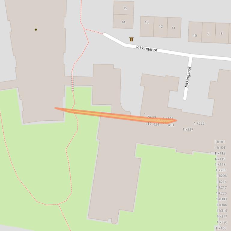 Kaart van postcodegebied 8431ME.