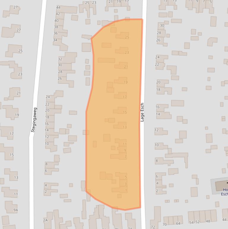 Kaart van postcodegebied 8431MJ.