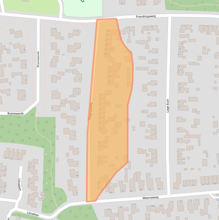 Kaart van postcodegebied 8431MN.