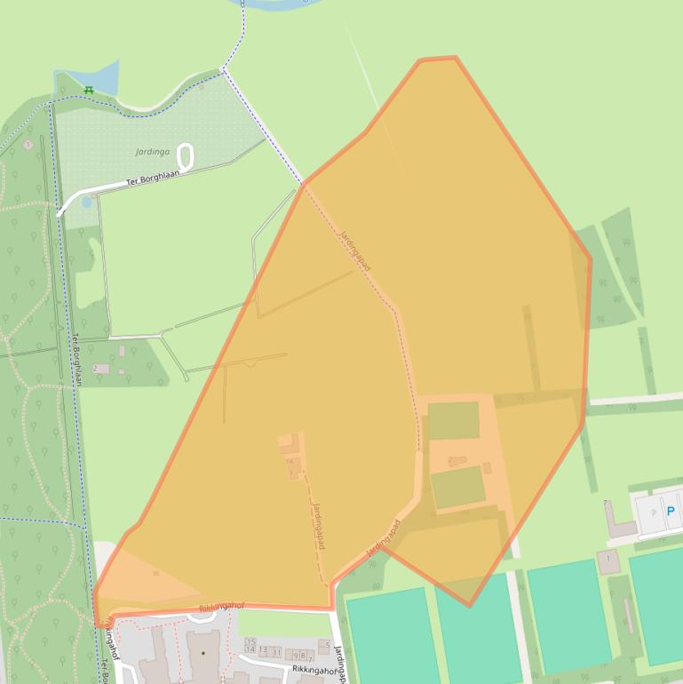 Kaart van postcodegebied 8431MR.