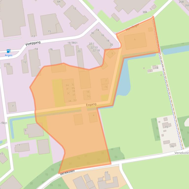 Kaart van postcodegebied 8431NM.