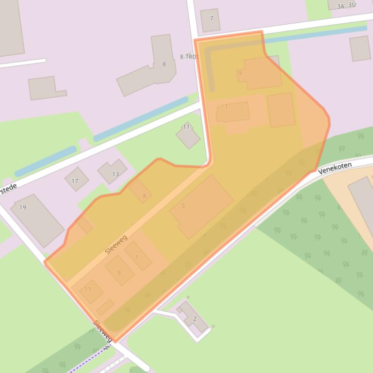 Kaart van postcodegebied 8431NN.