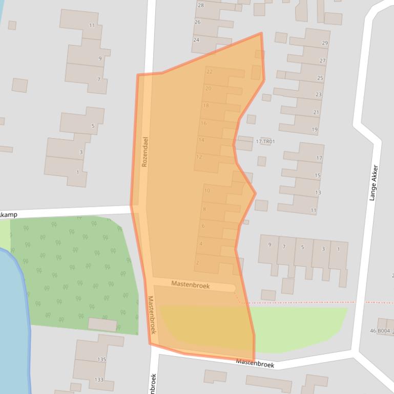 Kaart van postcodegebied 8431PB.