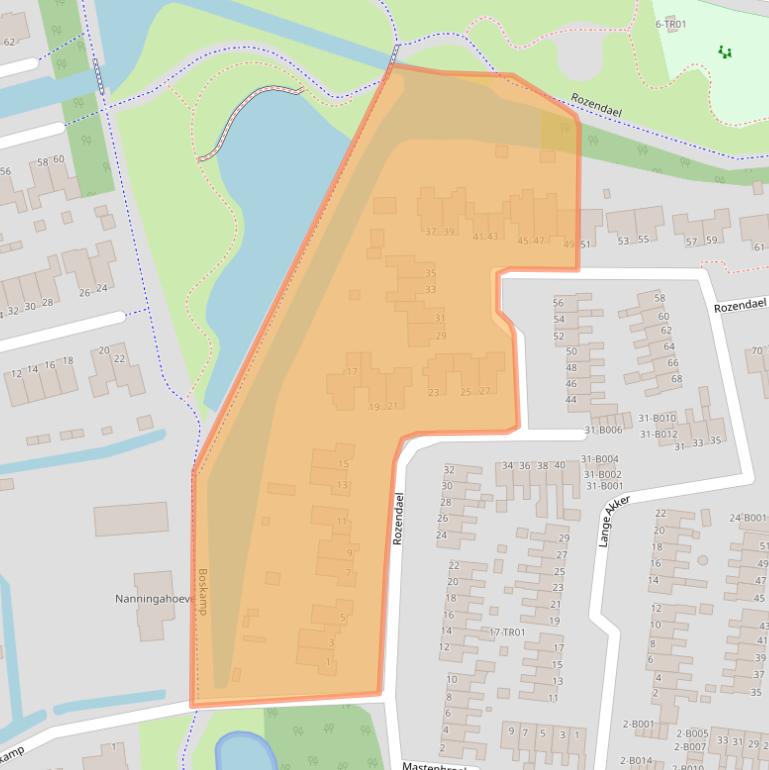 Kaart van postcodegebied 8431PD.