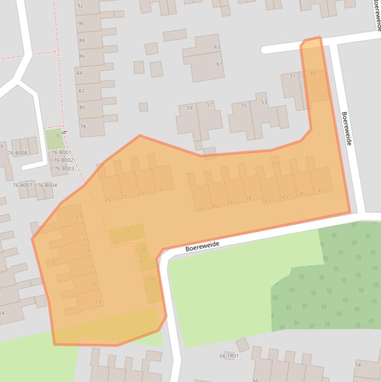 Kaart van postcodegebied 8431PN.