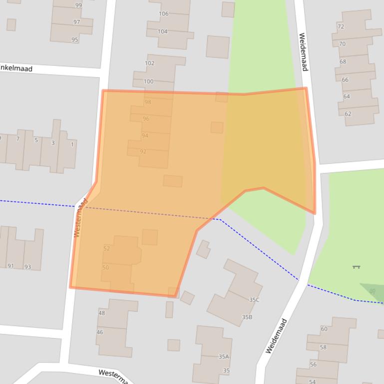 Kaart van postcodegebied 8431TE.