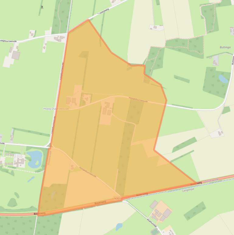 Kaart van postcodegebied 8431VS.