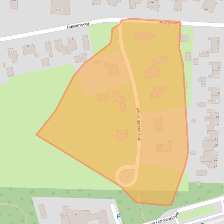 Kaart van postcodegebied 8431VW.