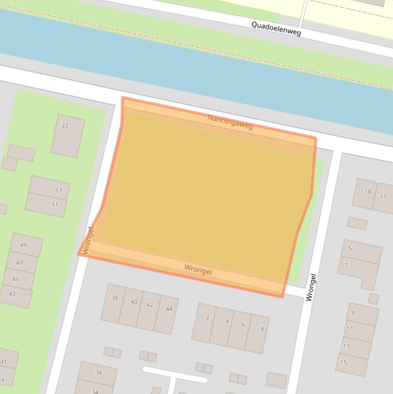 Kaart van postcodegebied 8431WJ.