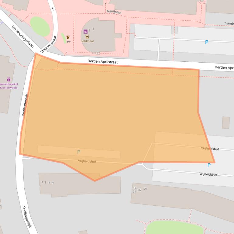 Kaart van postcodegebied 8431XC.