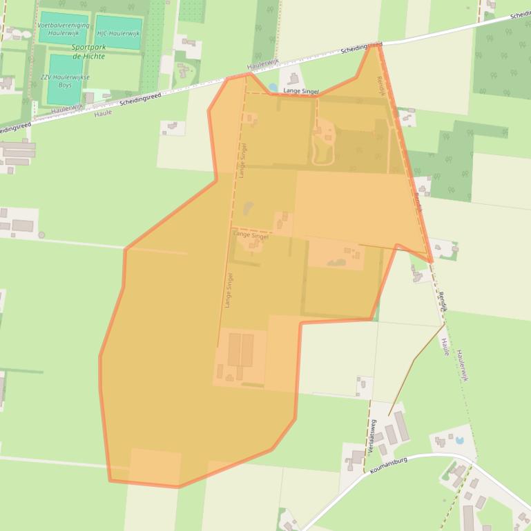 Kaart van postcodegebied 8432PH.