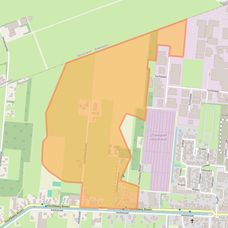 Kaart van postcodegebied 8433LC.