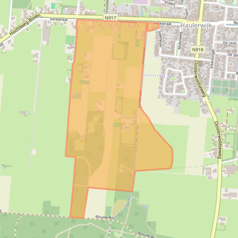 Kaart van postcodegebied 8433LJ.