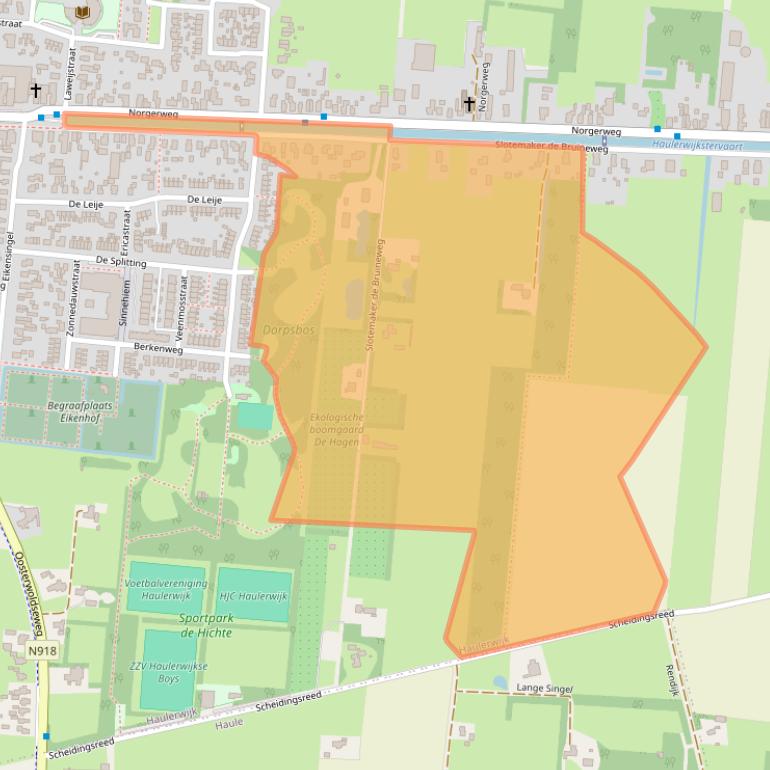 Kaart van postcodegebied 8433MD.