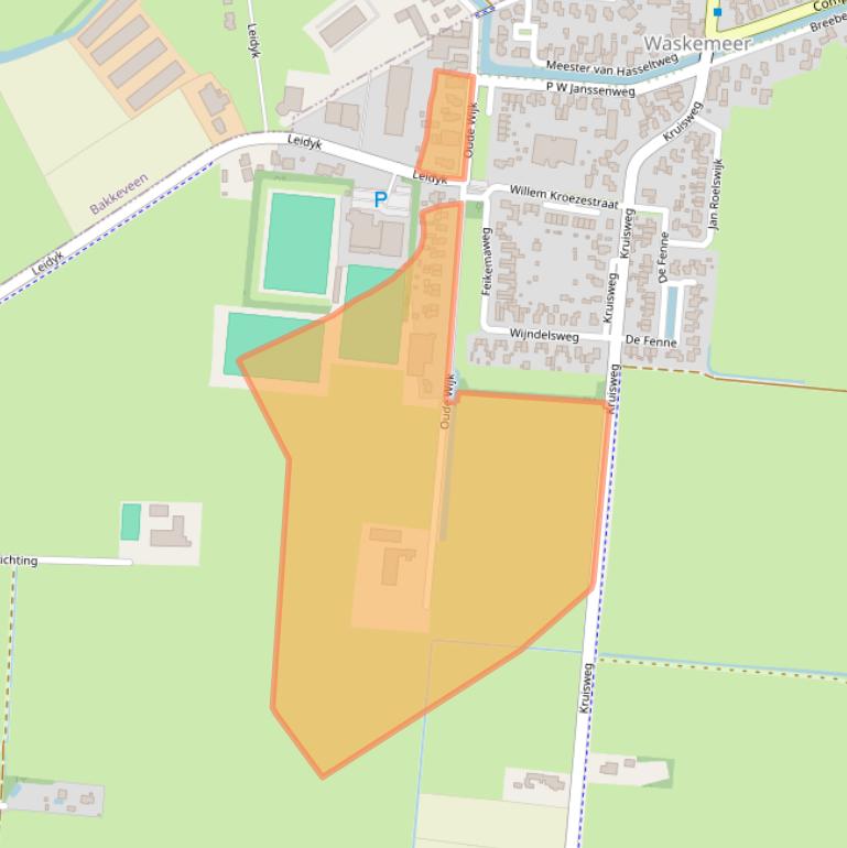 Kaart van postcodegebied 8434NK.