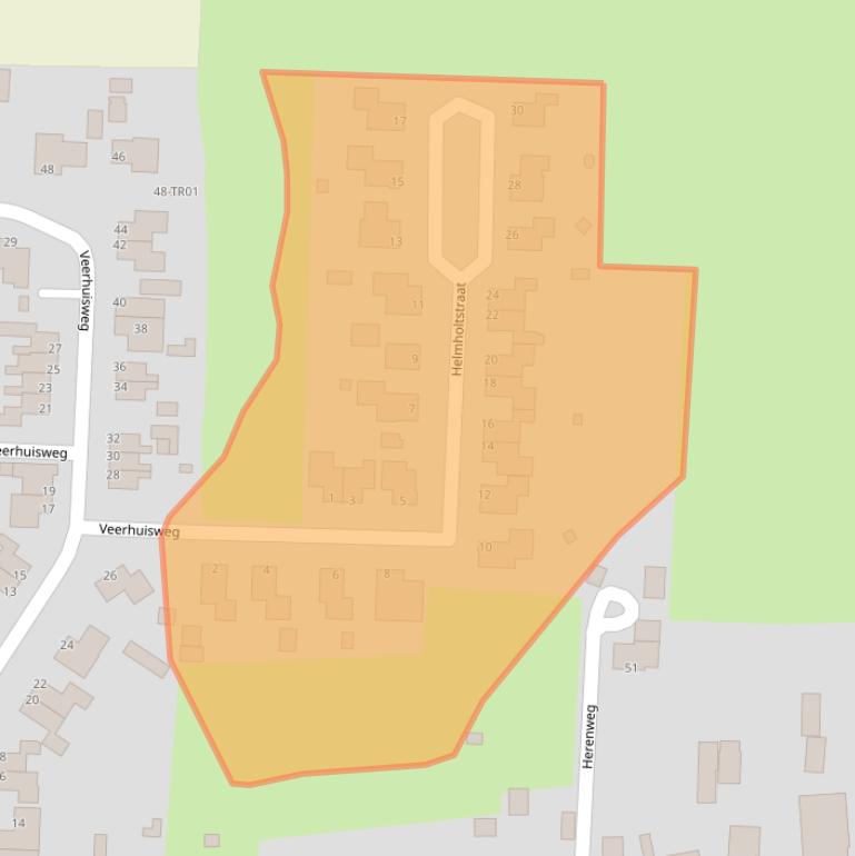 Kaart van postcodegebied 8435SG.