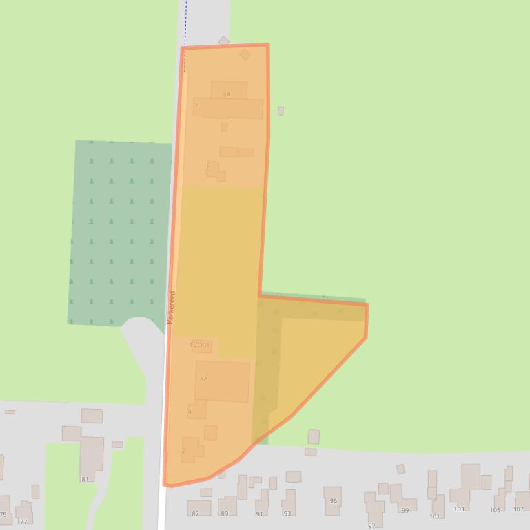 Kaart van postcodegebied 8435TD.