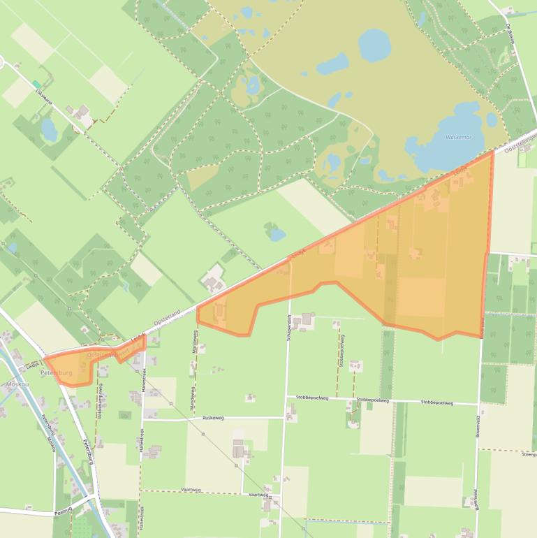 Kaart van postcodegebied 8435VG.