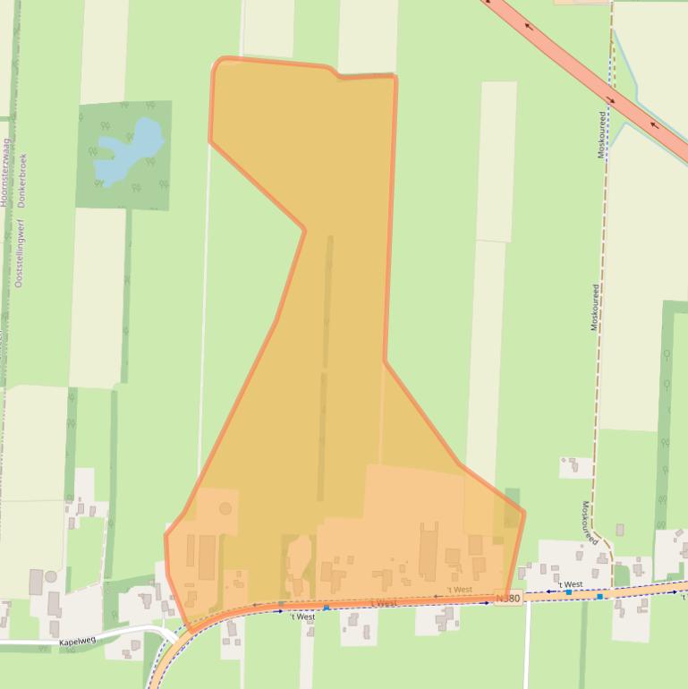 Kaart van postcodegebied 8435VN.