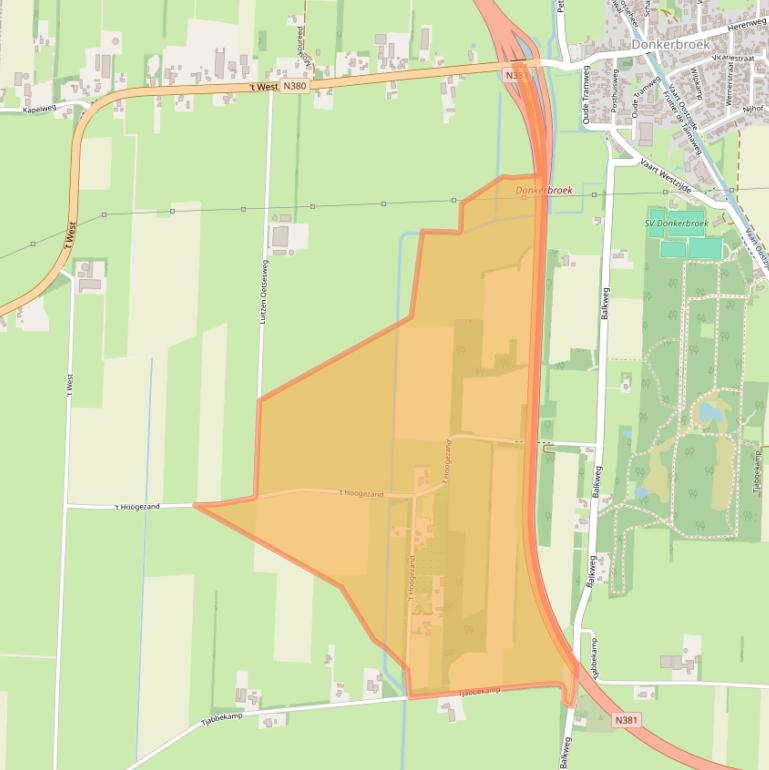 Kaart van postcodegebied 8435VR.