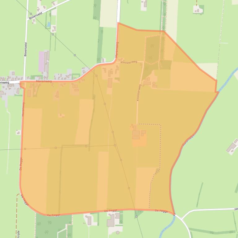 Kaart van postcodegebied 8435WZ.