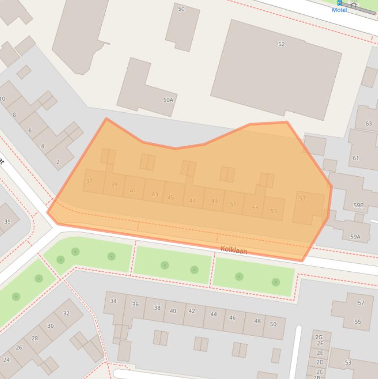 Kaart van postcodegebied 8441AK.