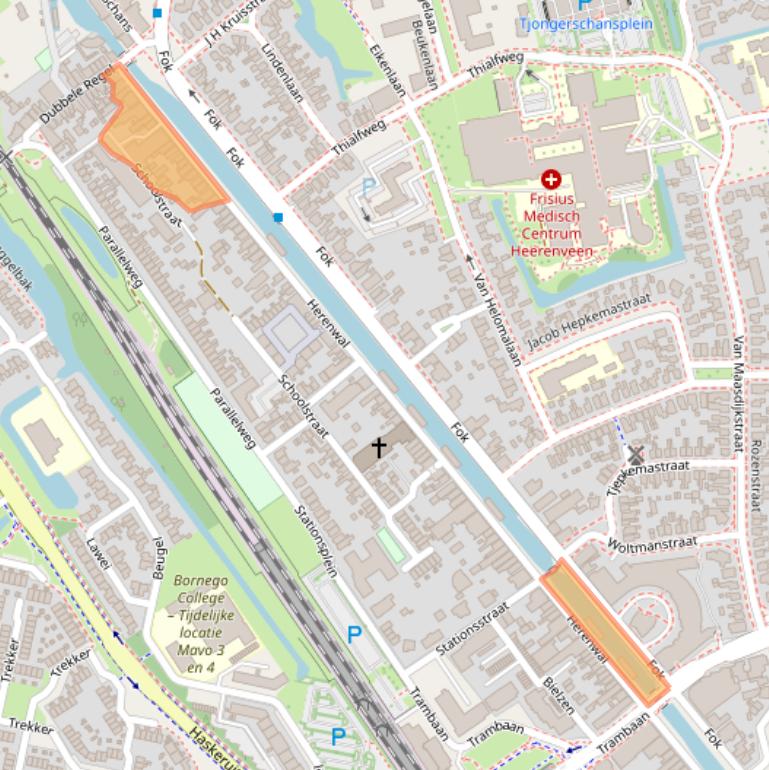 Kaart van postcodegebied 8441BG.