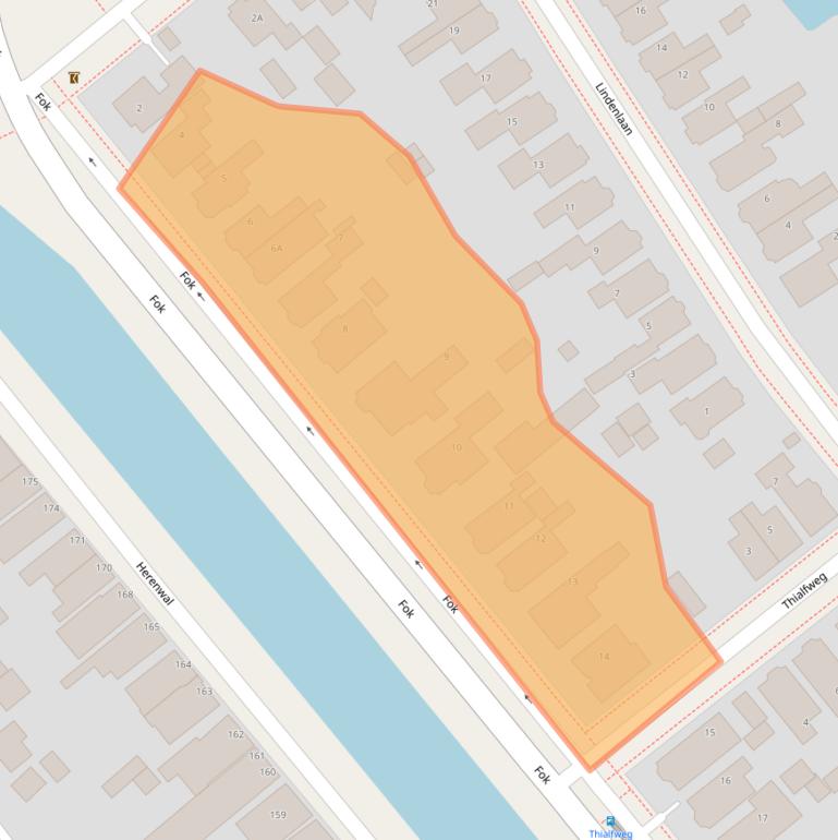 Kaart van postcodegebied 8441BK.