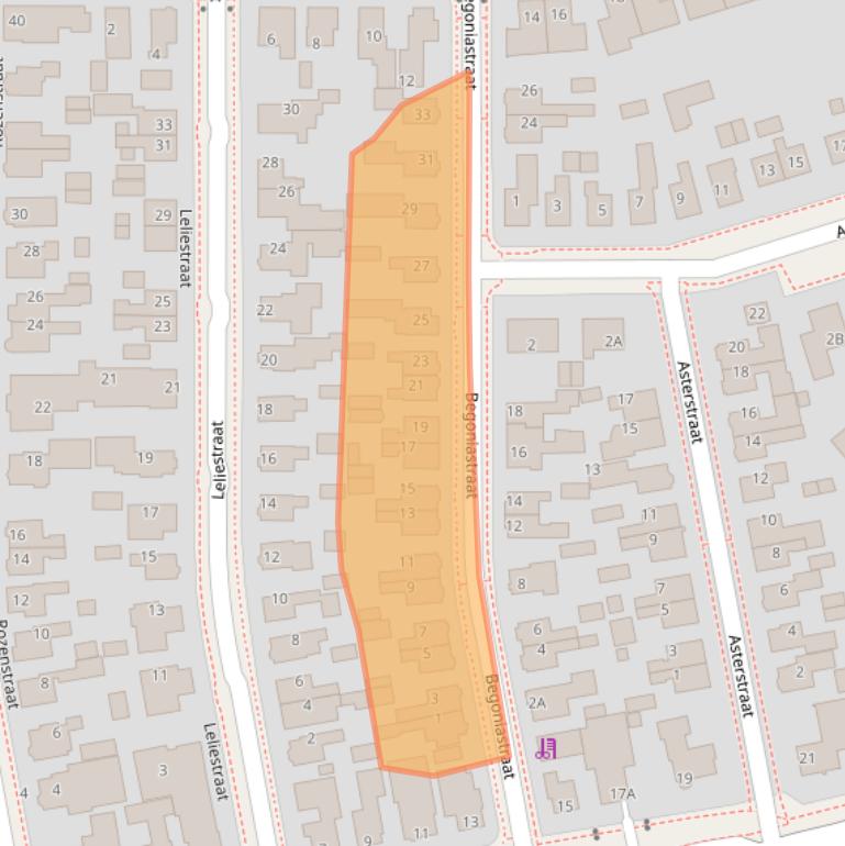 Kaart van postcodegebied 8441ED.