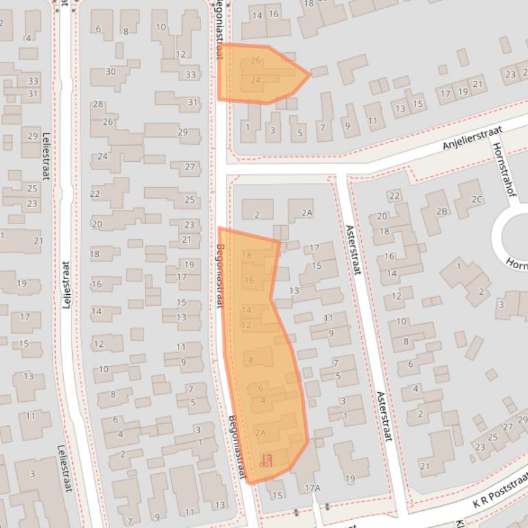 Kaart van postcodegebied 8441EE.