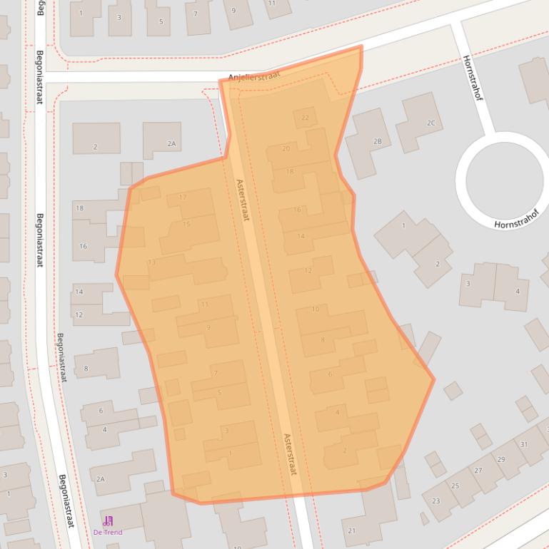 Kaart van postcodegebied 8441EG.