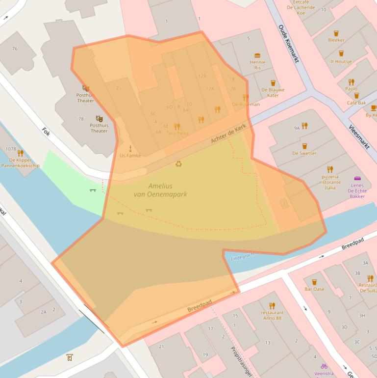 Kaart van postcodegebied 8441ET.