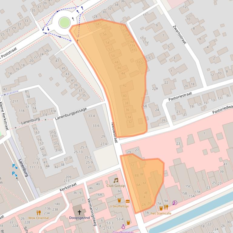 Kaart van postcodegebied 8441GD.