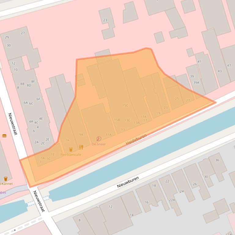 Kaart van postcodegebied 8441GL.