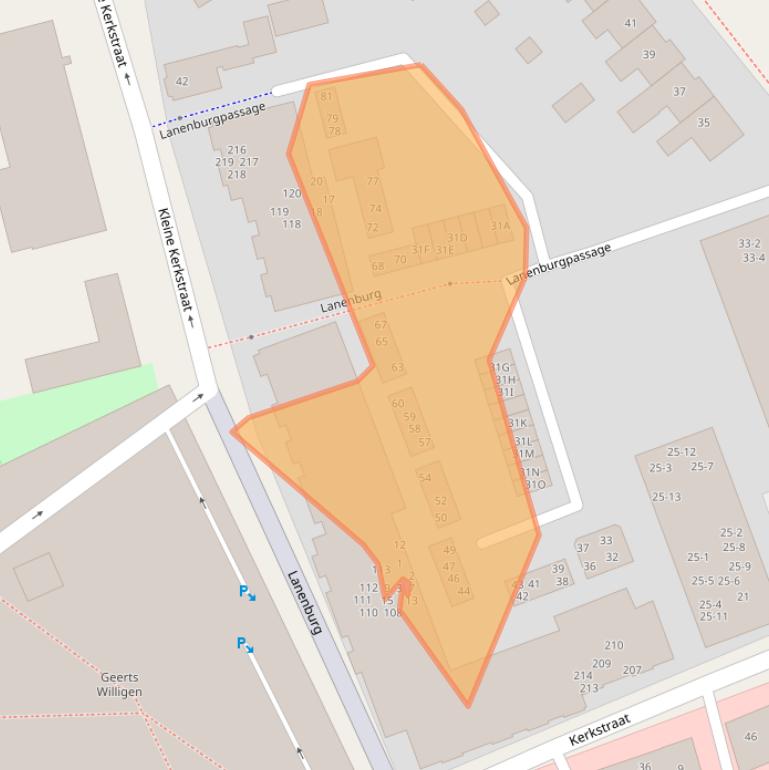 Kaart van postcodegebied 8441GP.