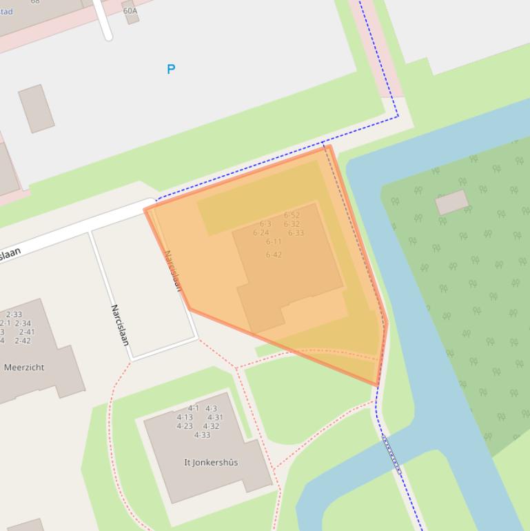 Kaart van postcodegebied 8441GX.