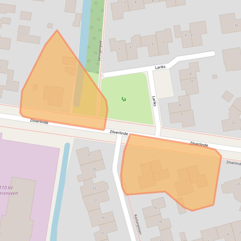 Kaart van postcodegebied 8441NA.