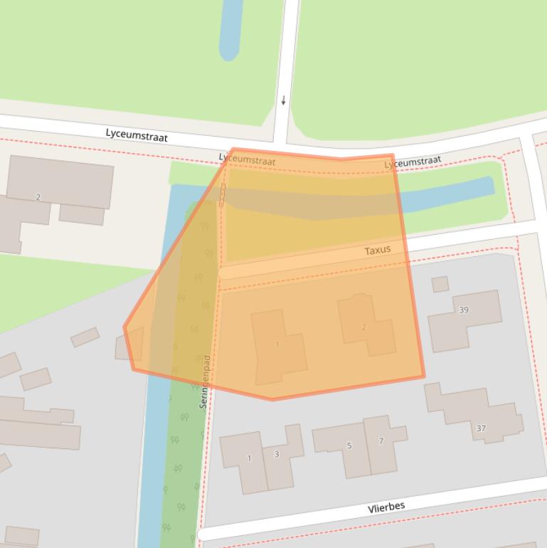 Kaart van postcodegebied 8441NH.