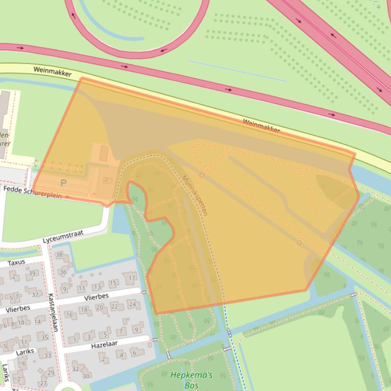 Kaart van postcodegebied 8441PT.