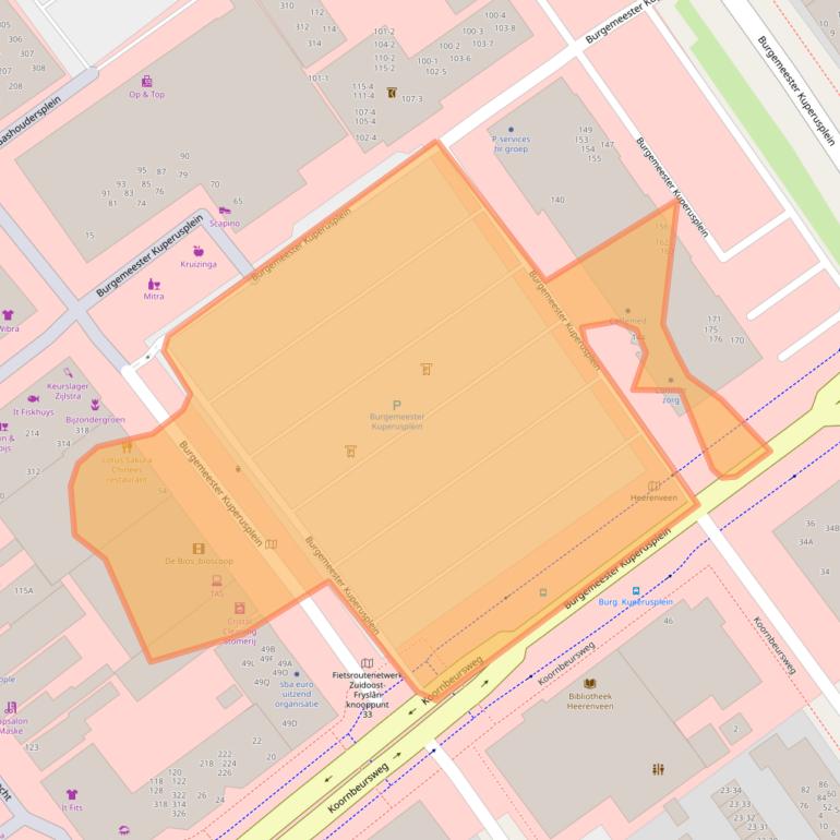 Kaart van postcodegebied 8442CM.