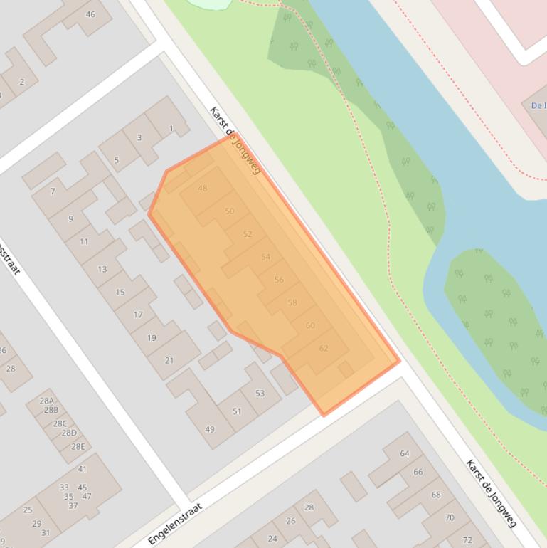 Kaart van postcodegebied 8442GR.