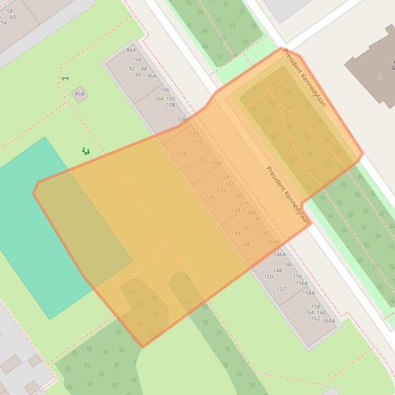 Kaart van postcodegebied 8442JM.