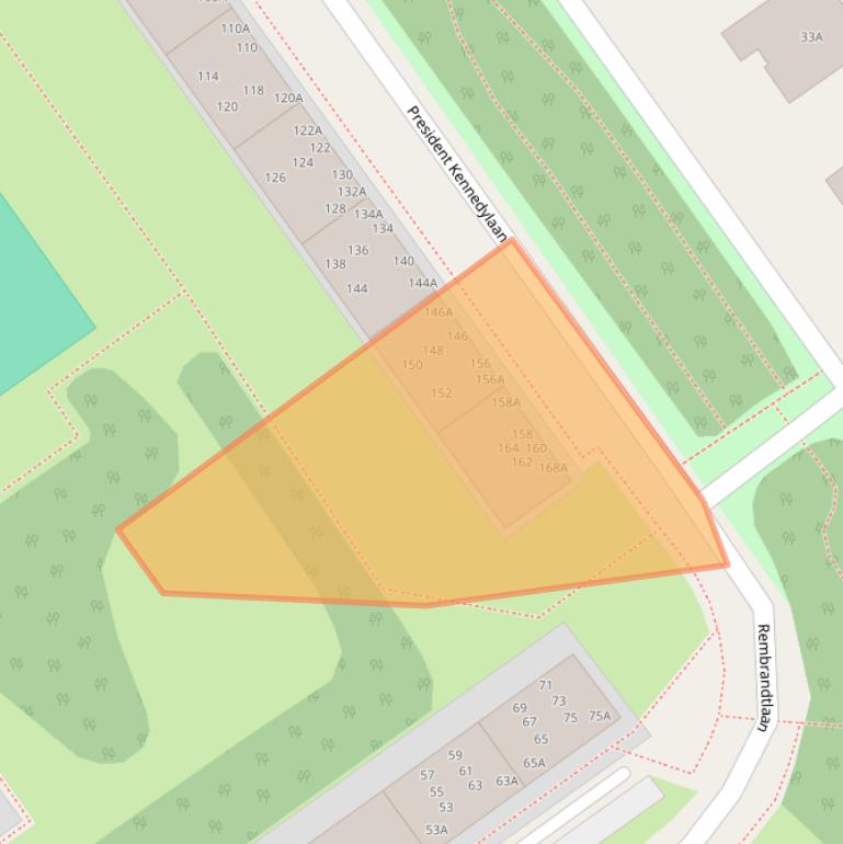 Kaart van postcodegebied 8442JN.