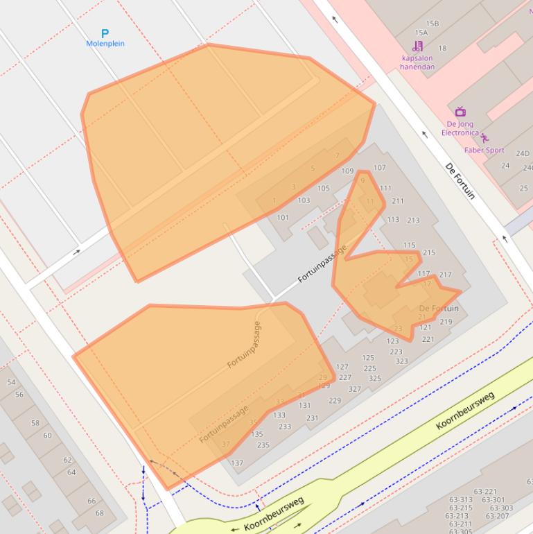 Kaart van postcodegebied 8442NA.