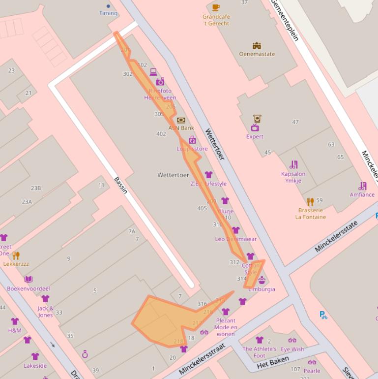 Kaart van postcodegebied 8442PE.