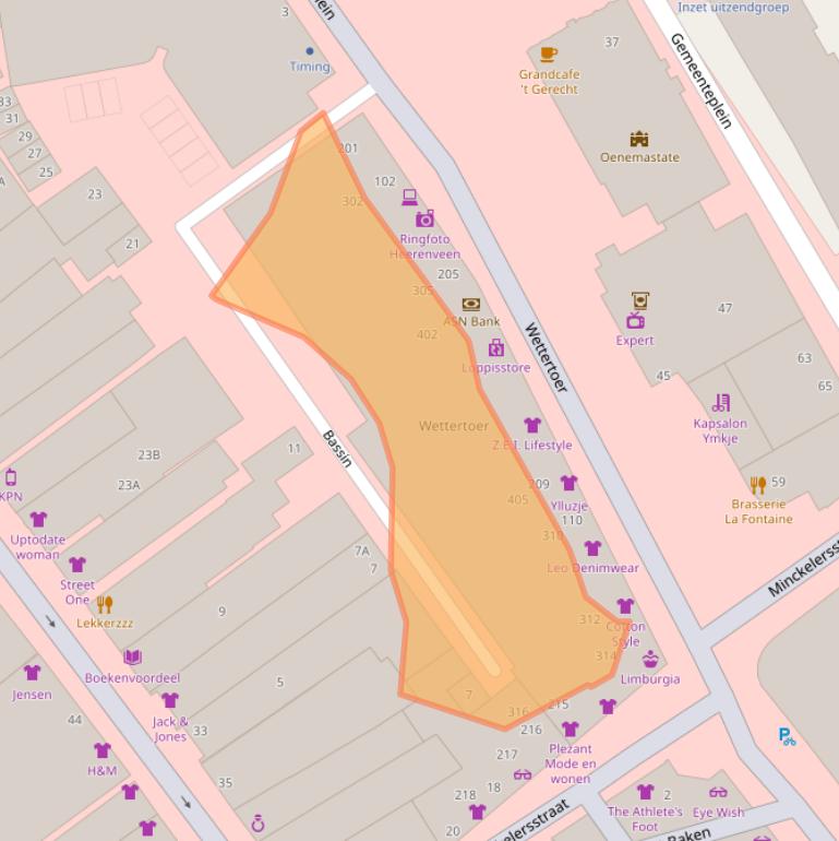 Kaart van postcodegebied 8442PG.